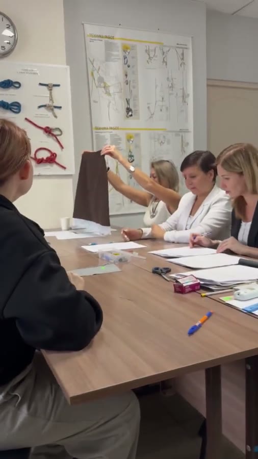 Обсуждение сшитого изделия