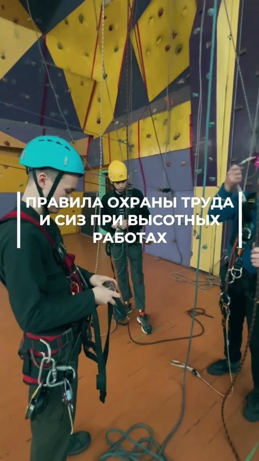 День на скалодроме: узлы, подвес и проверка снаряжения