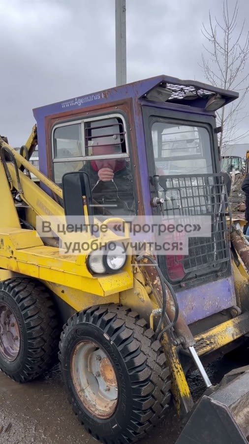 Экзамен в Гостехнадзоре: площадка, квадроцикл, погрузчик